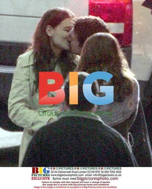 Tom Cruise and Katie Holmes on MI3 Set