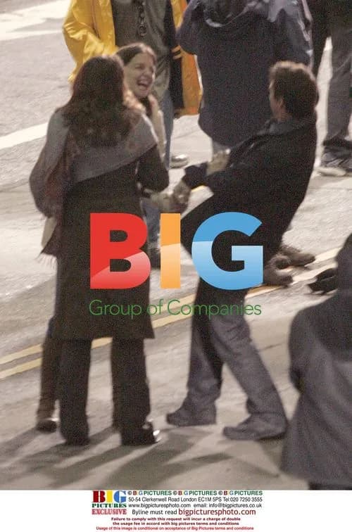 Tom Cruise and Katie Holmes on MI3 Set