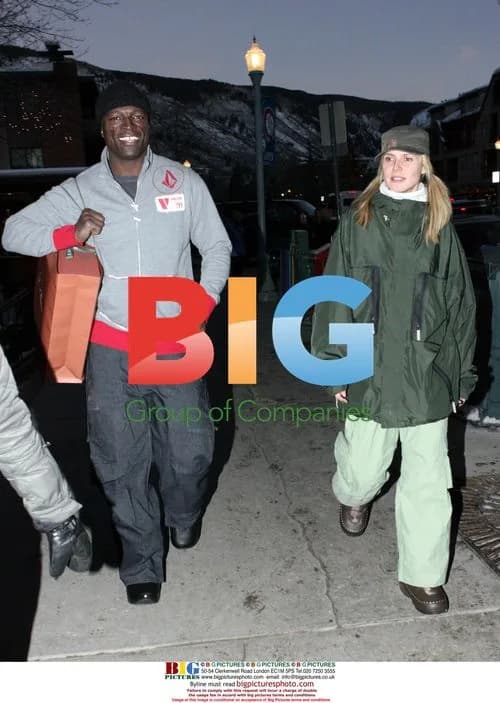 Seal and Heidi Klum in Aspen