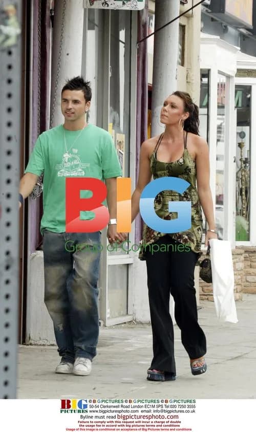 Michelle Heaton and Andy Scott-Lee Shopping in LA
