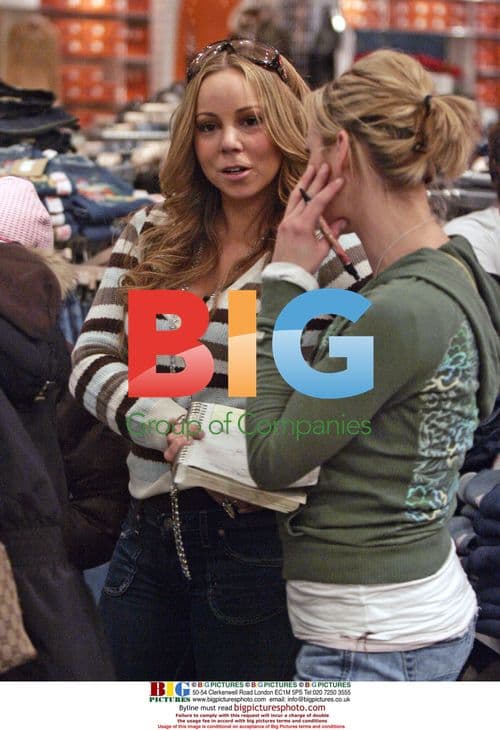 Mariah Carey Holiday Shopping in Aspen