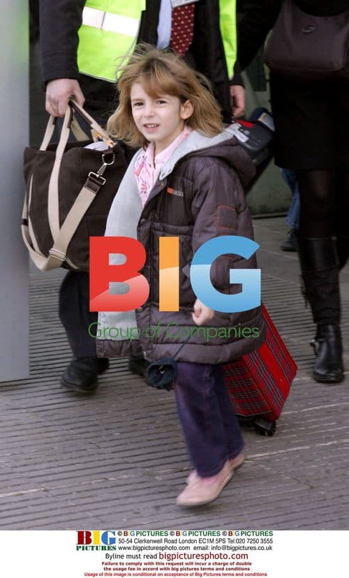 Woody Allen and Family Arrive in Barcelona