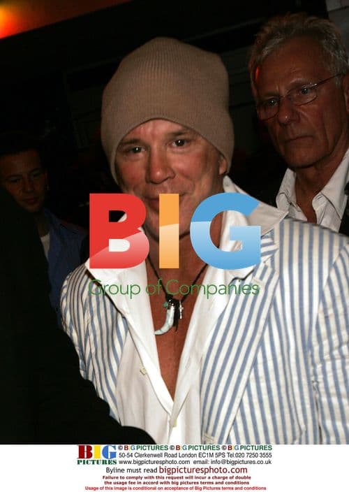 Mickey Rourke enjoys night out in Miami