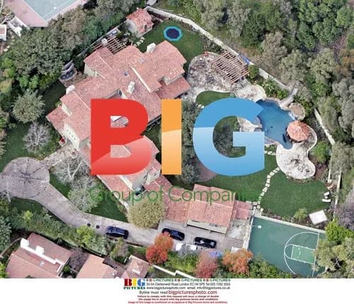 Britney Spears at Malibu Estate