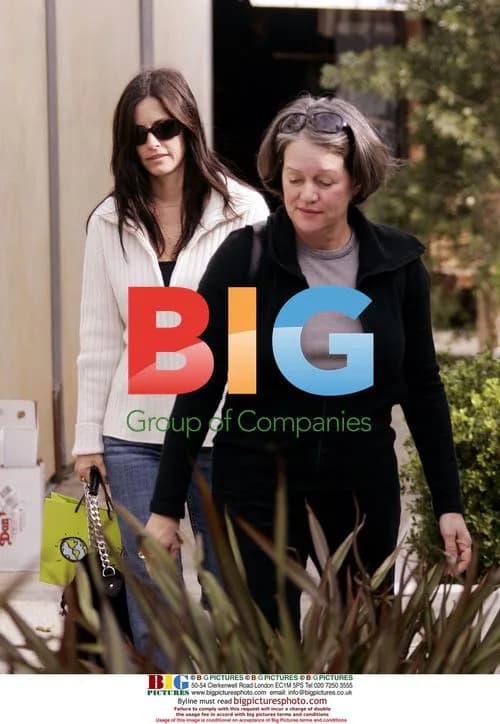 Courteney Cox Shopping in Malibu