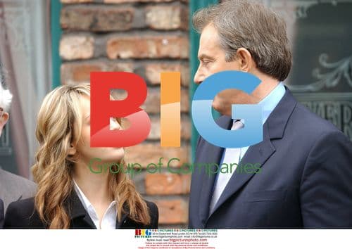 PM Blair Visits Coronation Street