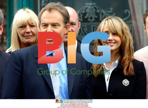Tony Blair Visits Coronation Street