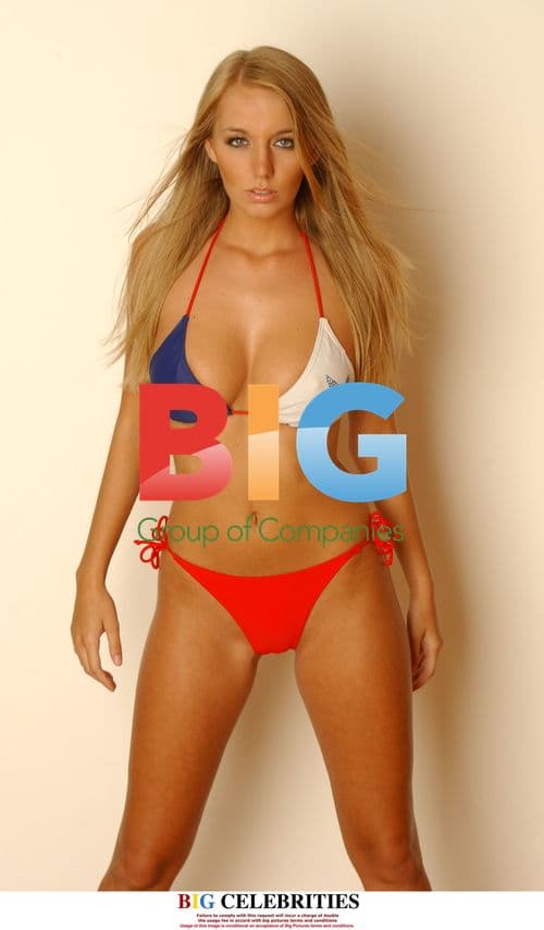 Model Hayley-Marie at London photoshoot