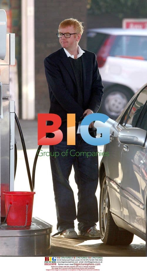 Chris Evans Runs Errands with Mystery Woman