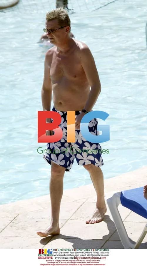 Actor Kevin Kennedy on holiday in Barbados