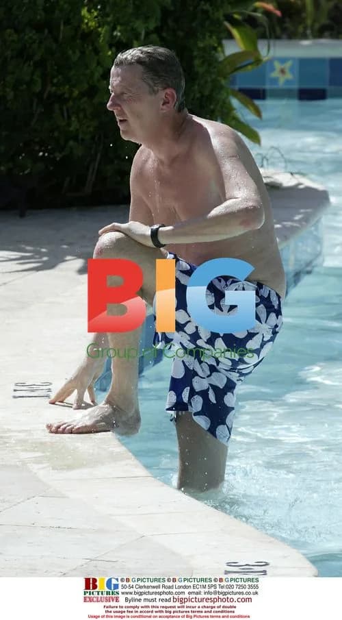 Kevin Kennedy on holiday in Barbados