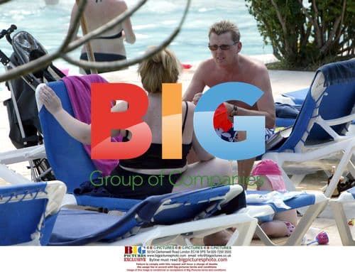 Kevin Kennedy on holiday in Barbados