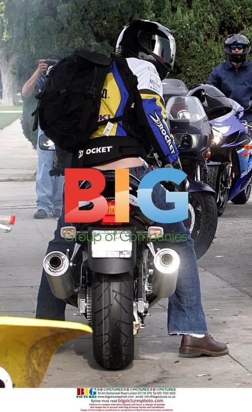 Ben Affleck Buys New Motorcycle in Venice