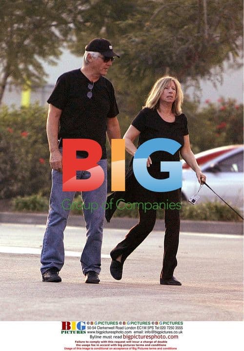 Barbra Streisand and James Brolin Shopping