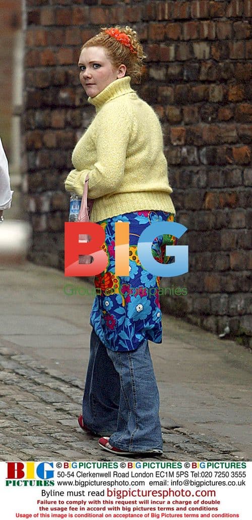 Coronation Street Actress Jenny McAlpine on Set