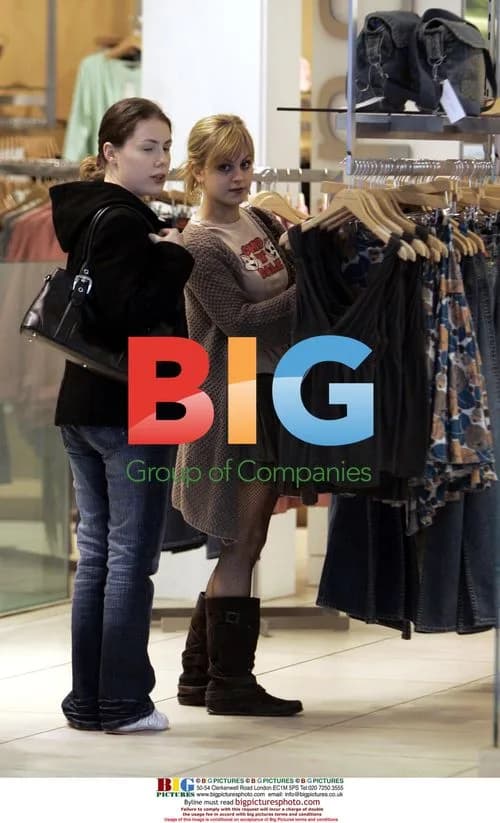 Tina O'Brien shopping in Manchester