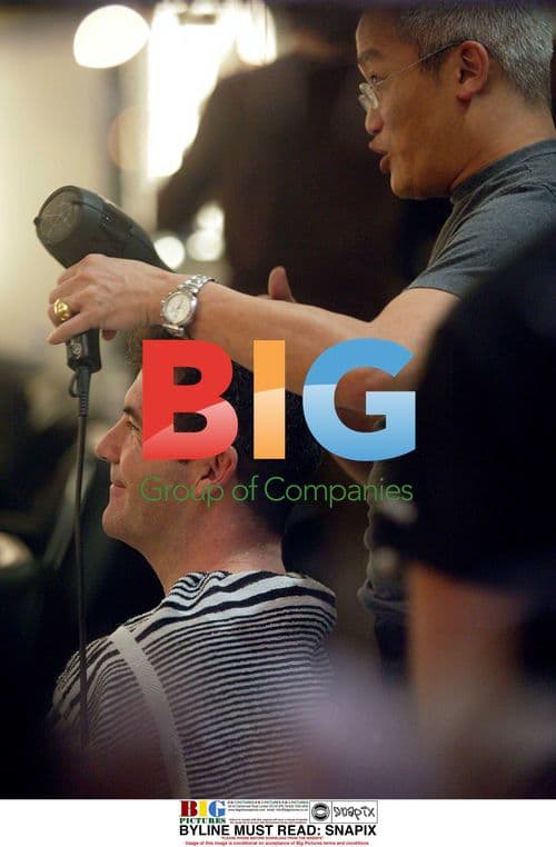 Simon Cowell Visits London Stylist