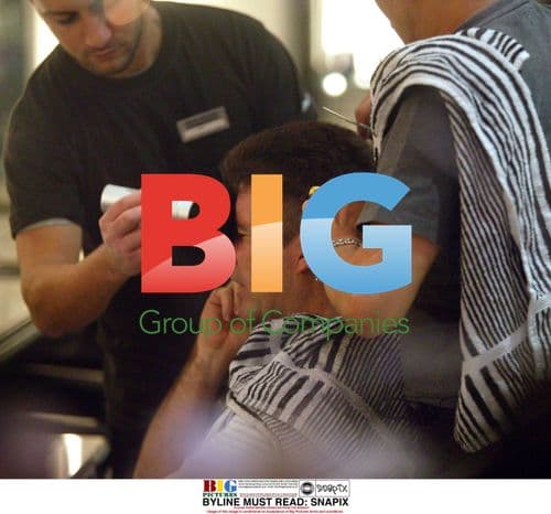 Simon Cowell Visits London Stylist