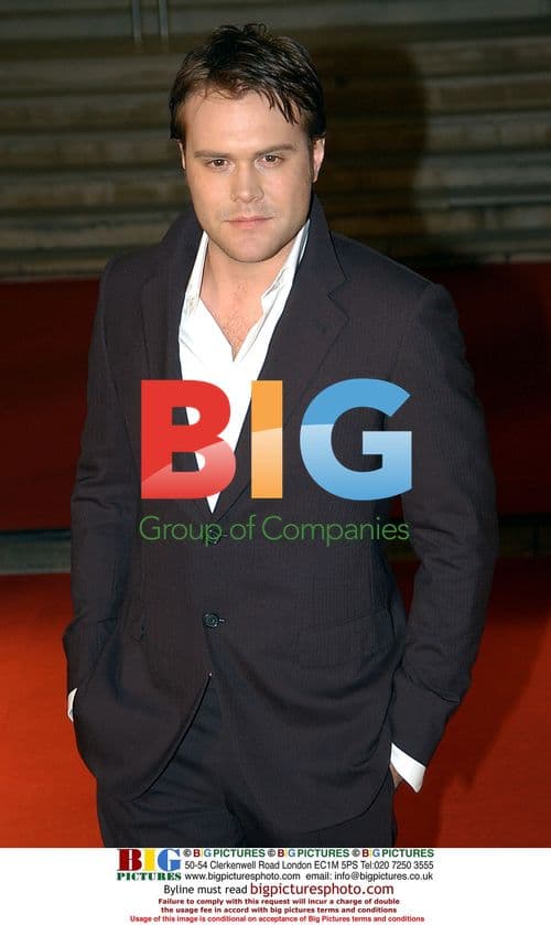 Daniel Beddingfield at the Brit Awards 2005