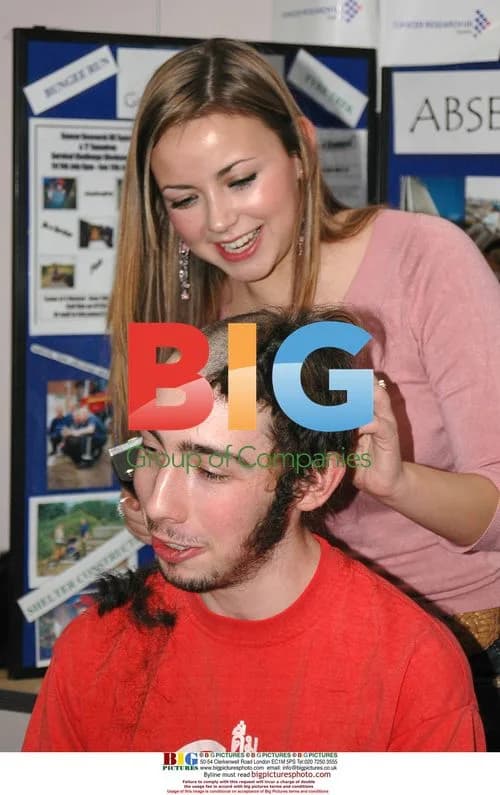 Charlotte Church Shaves Heads at Newport University