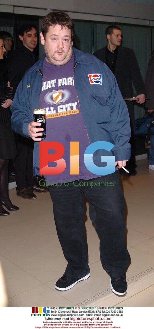 Comedian Johnny Vegas at Esquire Brit Awards event