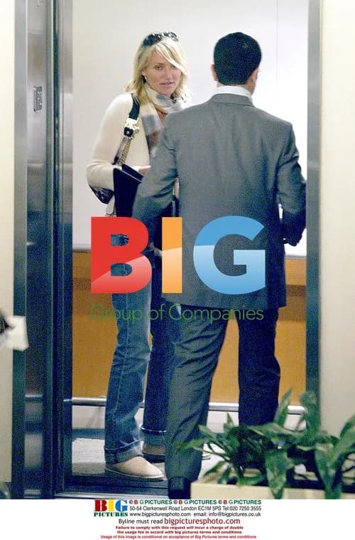 Camron Diaz Leaving Beverly Hills Hotel