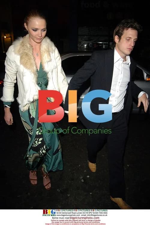 Jodie Kidd and boyfriend at Brits after-party
