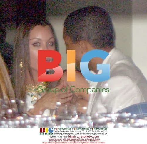 Pharrell Williams and Tamara Mellon at BAFTA Dinner