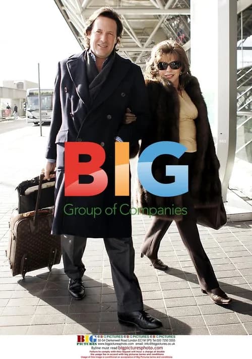 Joan Collins Arrives at Heathrow with First Luggage