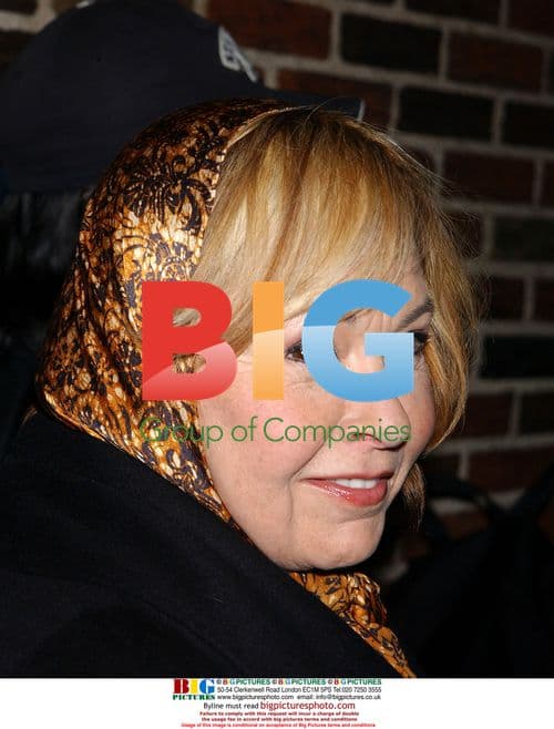 Roseanne at 'Late Show: With David Letterman' in NY
