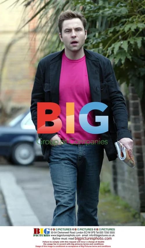 David Walliams out for a walk in north London