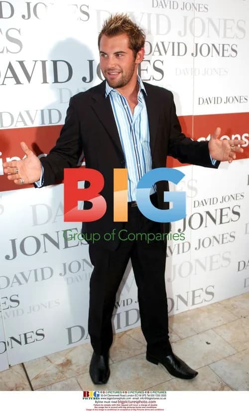 Daniel MacPherson at David Jones 2005 Winter Launch