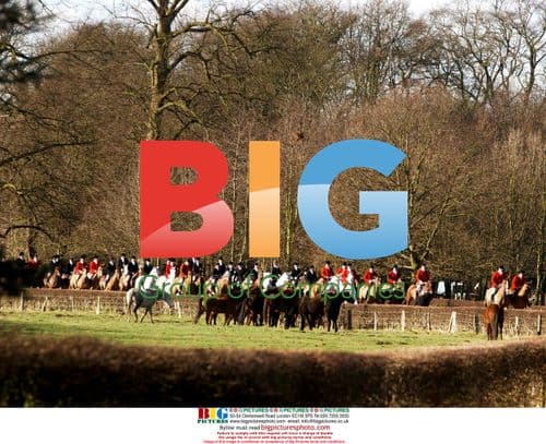 Cheshire Forest Hunt Riders Defy Fox Hunting Ban