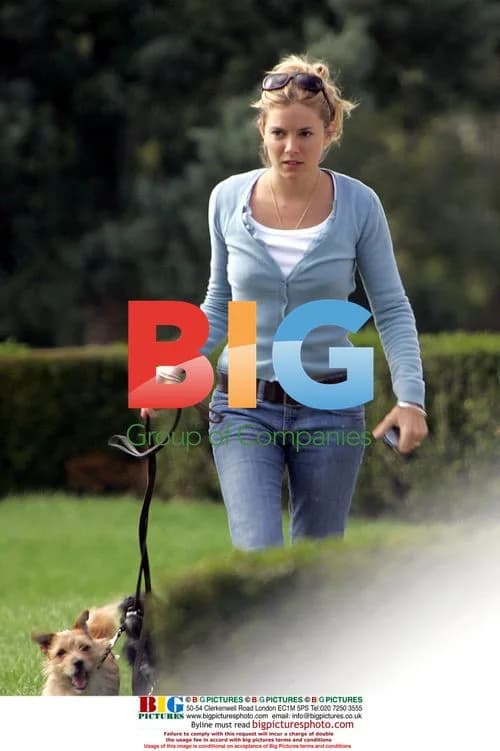 Sienna Miller Walking Dogs in Louisiana