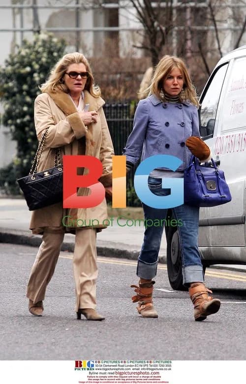 Sienna Miller Out Shopping with Mum