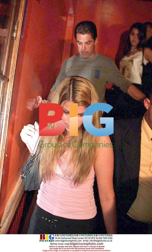 Athina Onassis and boyfriend watch brother's concert