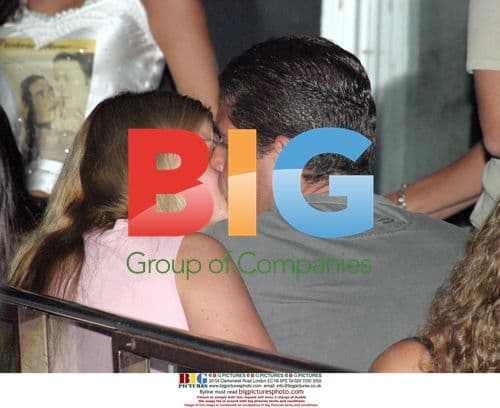 Athina Onassis and boyfriend watch Doda's brother perform