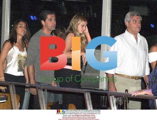 Athina Onassis and boyfriend watch concert