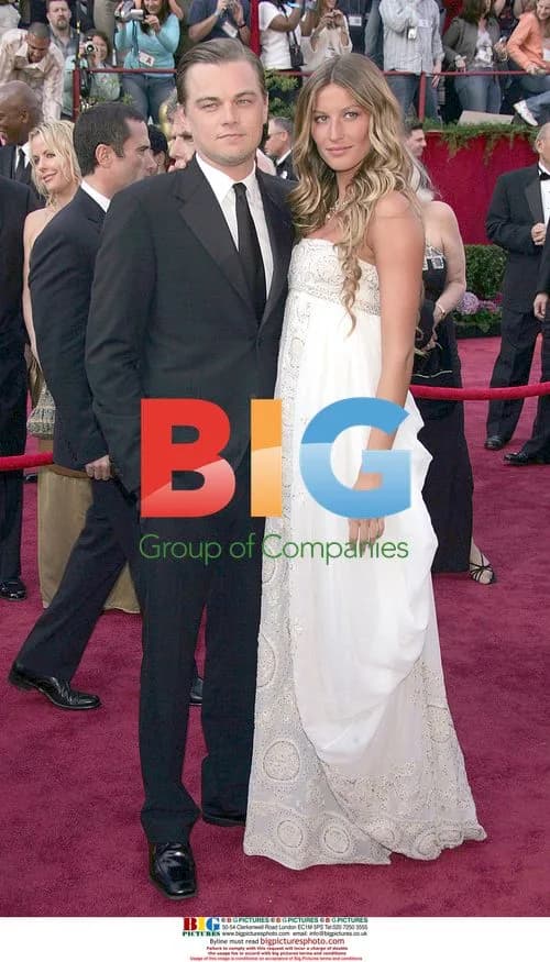 Leonardo DiCaprio & Gisele Bundchen at Oscars 2005