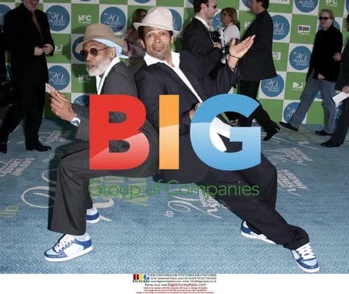 Mario Van Peebles and Father Melvin at IFC's Post Spirit Awards