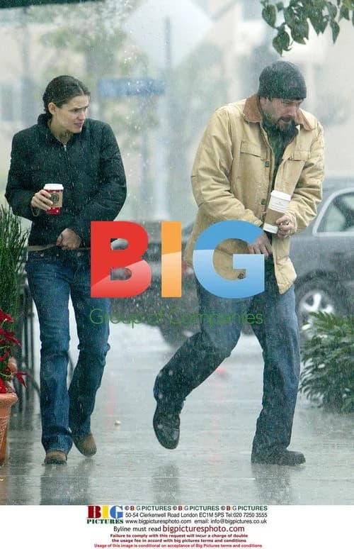 Ben Affleck and Jennifer Garner in Rainstorm