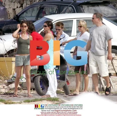 Brad Pitt and Jennifer Aniston's Caribbean Vacation