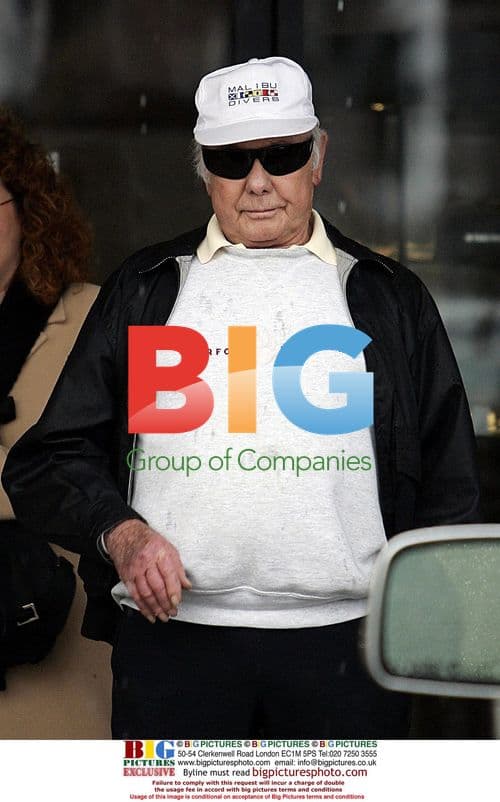 Johnny Carson Watches Aviator in Malibu