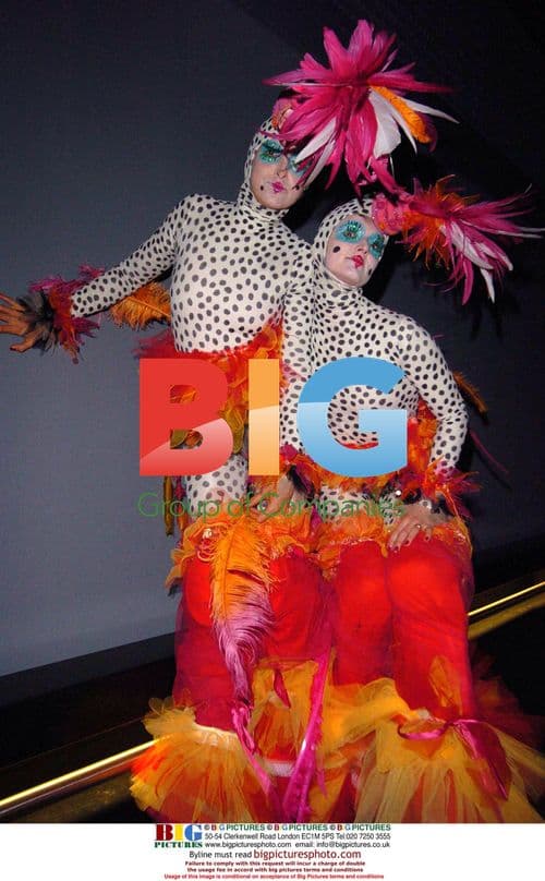 Circus Performers at Cirque du Soleil Party