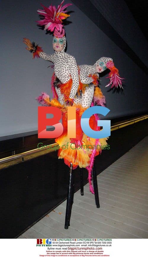 Circus Performers at Cirque du Soleil After Party