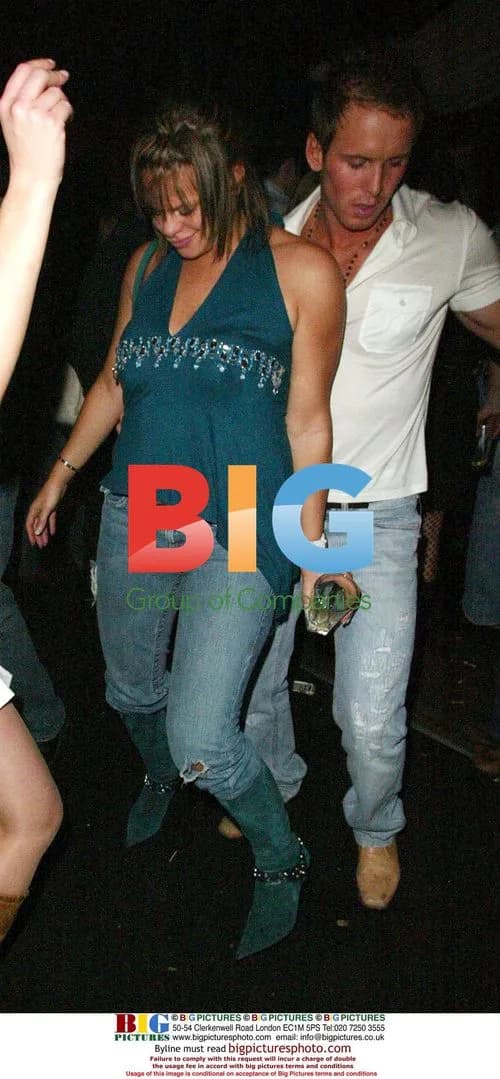 Reality TV Star Jade Goody Spotted at Attica Bar