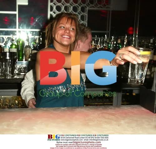 Reality TV Star Jade Goody Spotted at London Bar