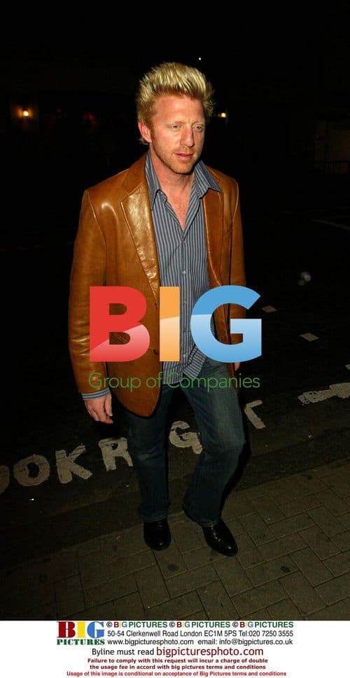 Boris Becker on Nightout in London