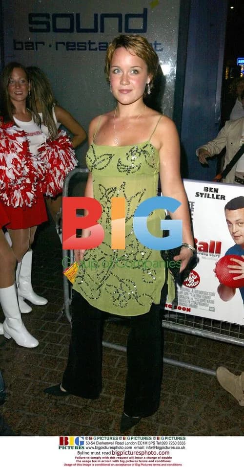 Eastender star Scarlet Johnson at Dodgeball after party