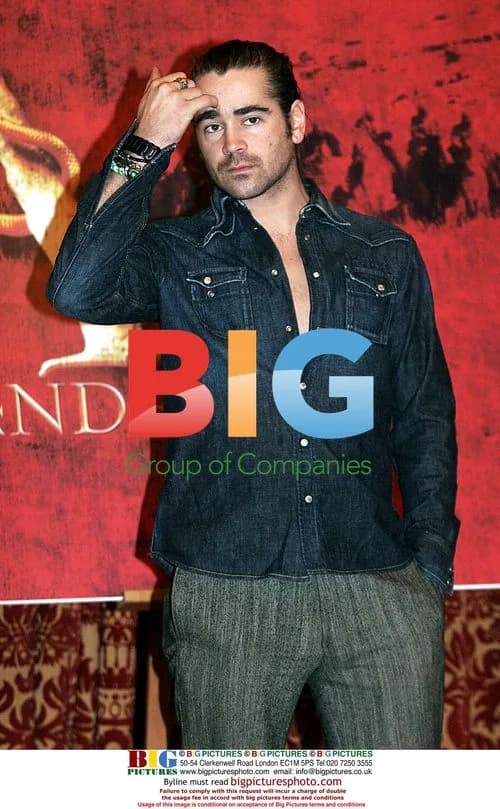 Colin Farrell at Alexander Photocall